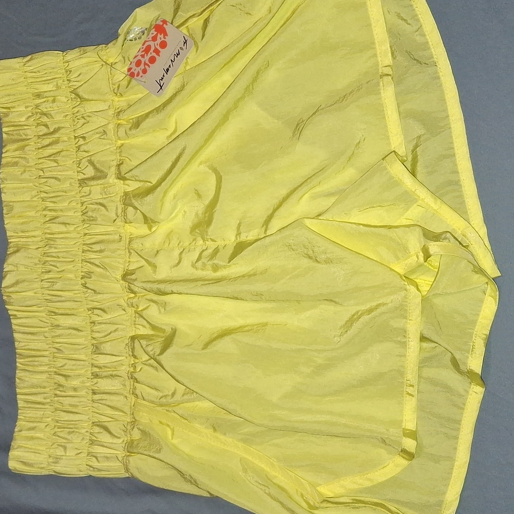 Free People Yellow Women's Shorts Size L